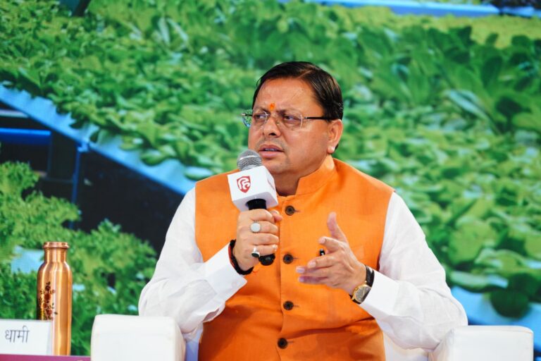 मुख्यमंत्री ने मालसी, देहरादून स्थित एक होटल में आयोजित ‘हिन्दुस्तान शिखर समागम’ कार्यक्रम में प्रतिभाग किया