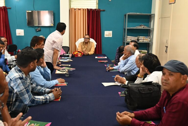 सूचना विभाग शासन ,जनता और मीडिया के बीच सेतु का कार्य करता है-संयुक्त निदेशक, सूचना डॉ. नितिन उपाध्याय