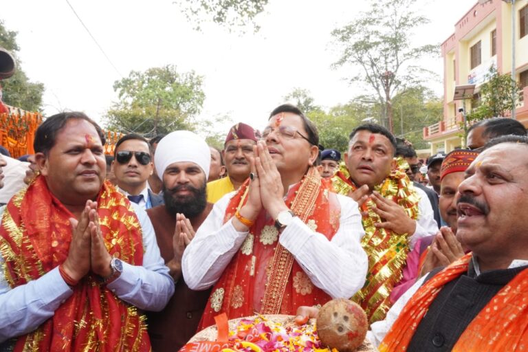 मुख्यमंत्री श्री पुष्कर सिंह धामी ने उत्तर भारत के सुप्रसिद्ध मां पूर्णागिरि मेले का किया शुभारंभ