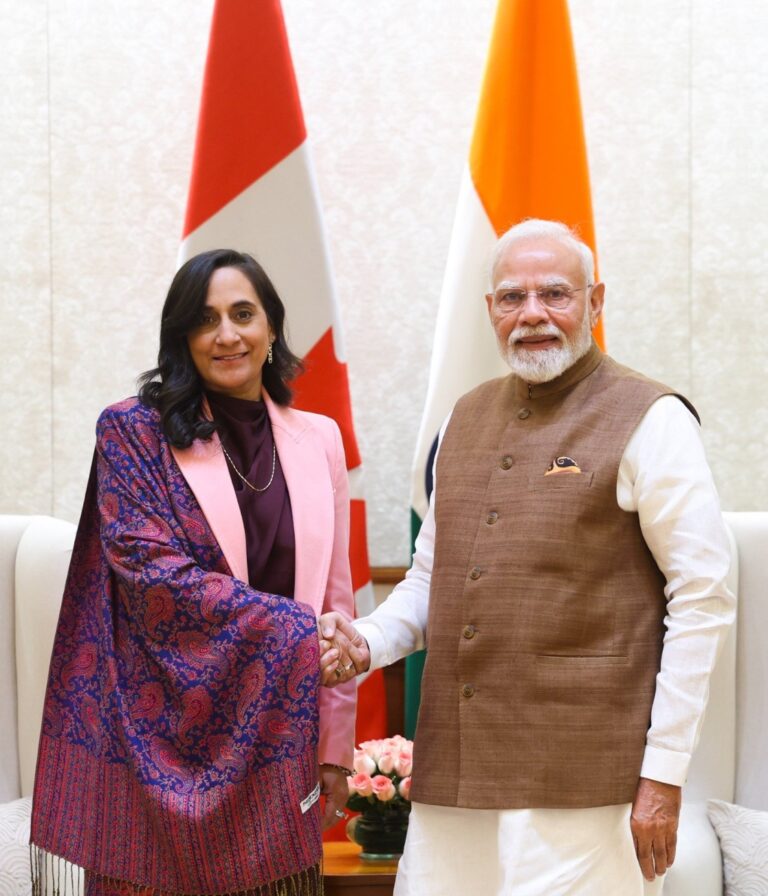 भारत-कनाडा संबंधों को मजबूत करने पर जोर, पीएम मोदी और एस. जयशंकर से मिलीं कनाडाई विदेश मंत्री अनीता आनंद